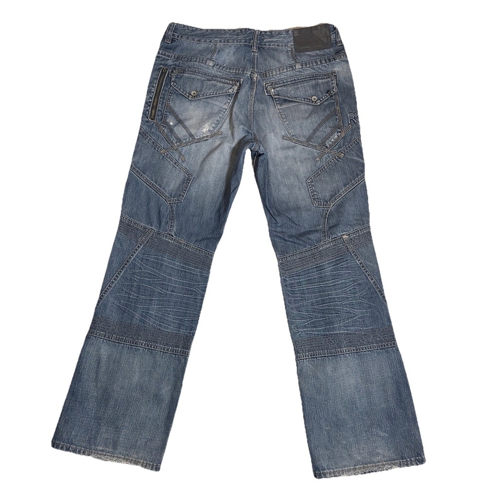 Rocawear‎ Jeans R+ Men 38 Denim Straight Classic Fit Urban Hip Hop Grunge Y2K